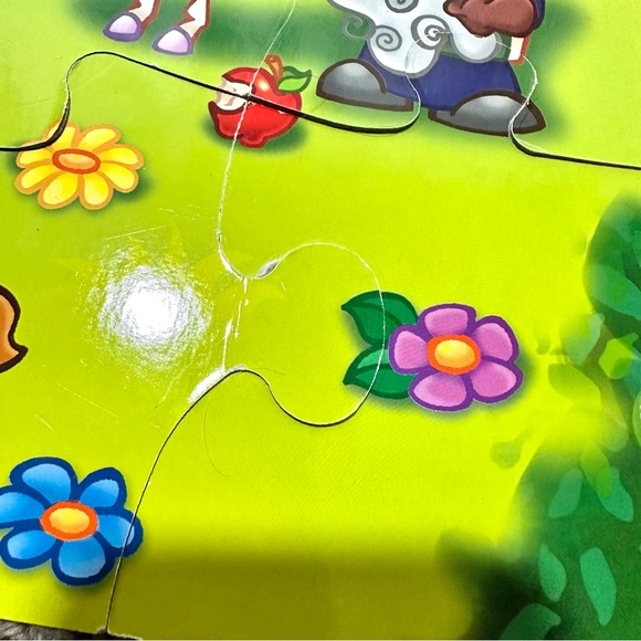 Enchante Kingdom Kids 46 Pieces 2-Sided Giant Floor Puzzle - Kids Learning Toys - Picture 7 of 16